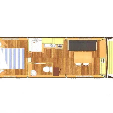 Camping Les Amandiers Castelnau-de-Guers Exterior foto